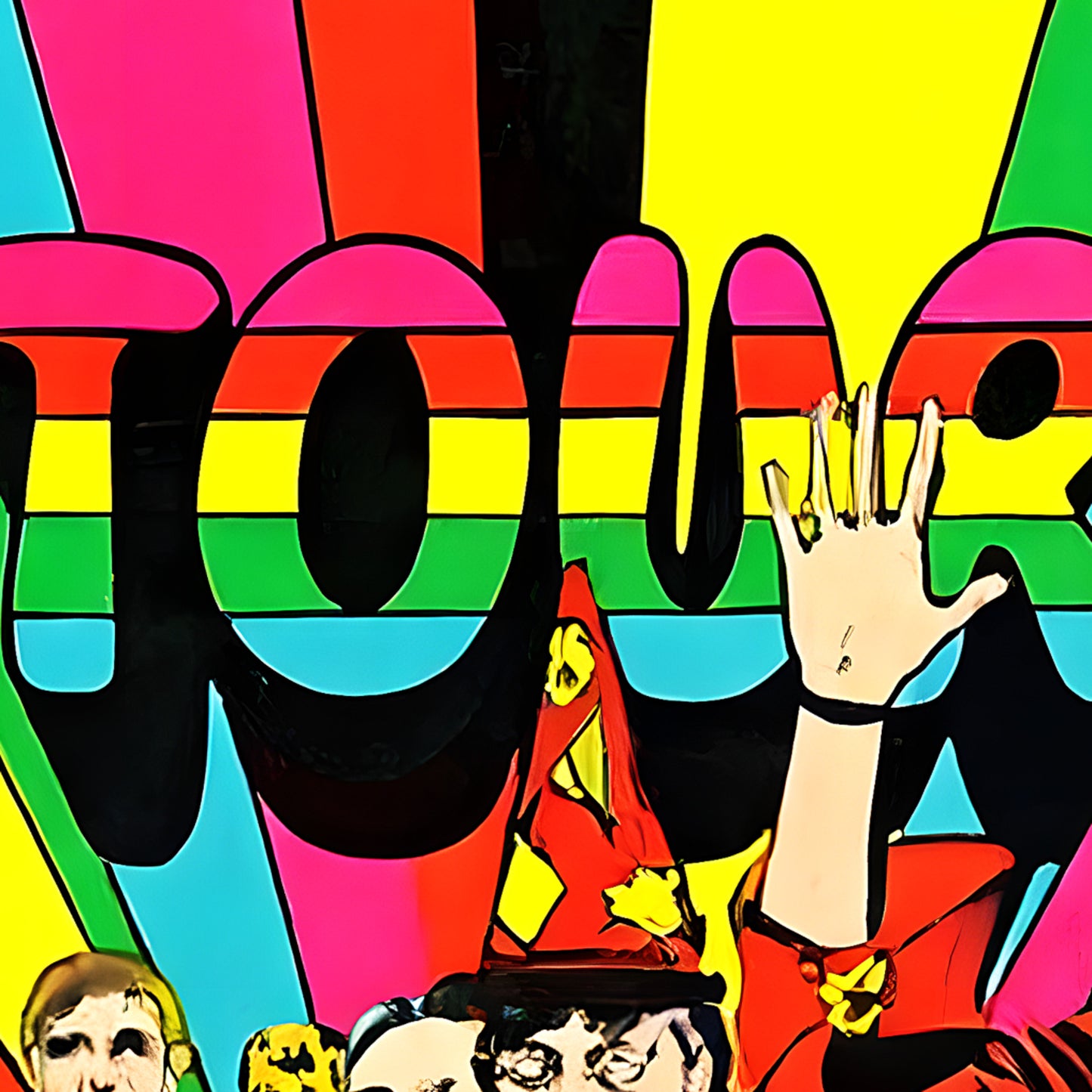 The Beatles Magical Mystery Tour Comic Art Poster - 16x24 Print