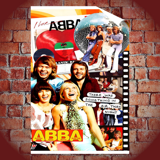 ABBA Fernando 1976 Vintage Single Promo Poster - 16x24 Premium Print