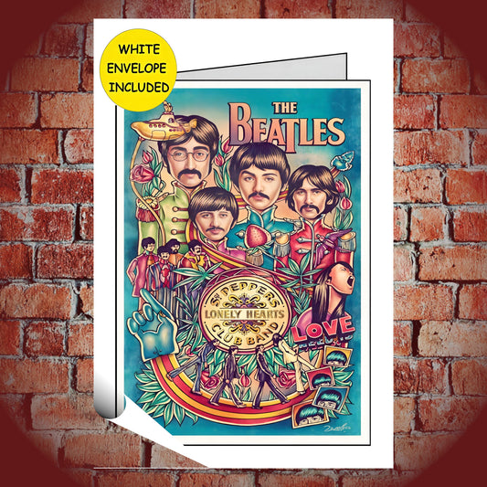 The Beatles Sgt Pepper Legacy Collage Poster - 16x24 Print