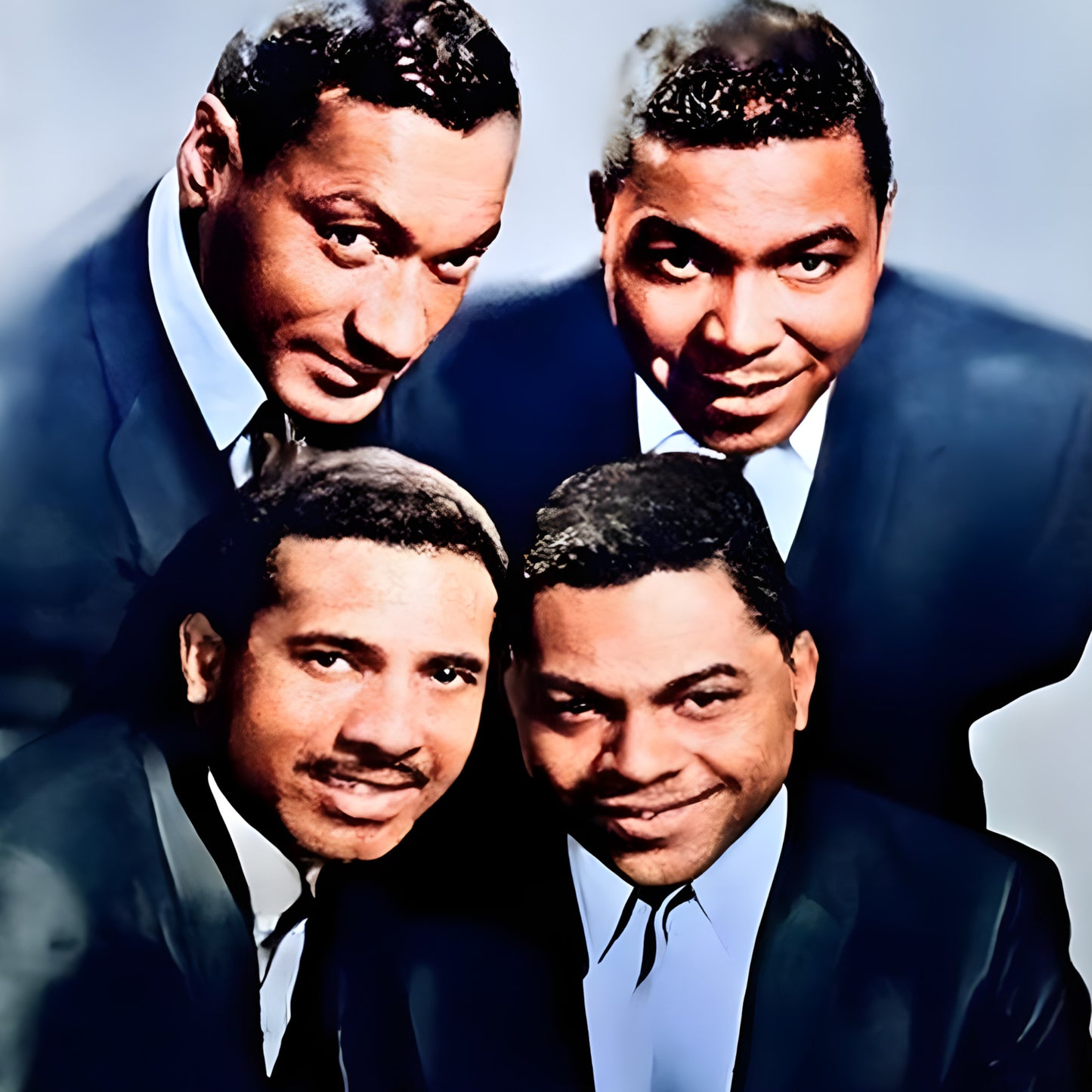 The Four Tops Live at Fillmore Auditorium San Francisco Vintage Concert Poster Print – 16x24
