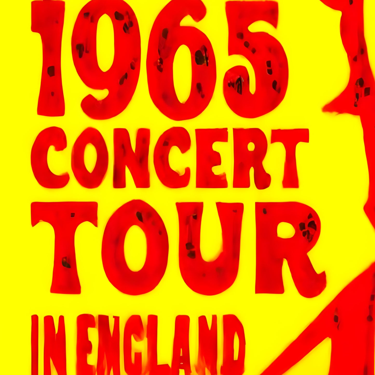 Bob Dylan Don't Look Back 1965 Tour High-Contrast Pop Art Vintage Poster