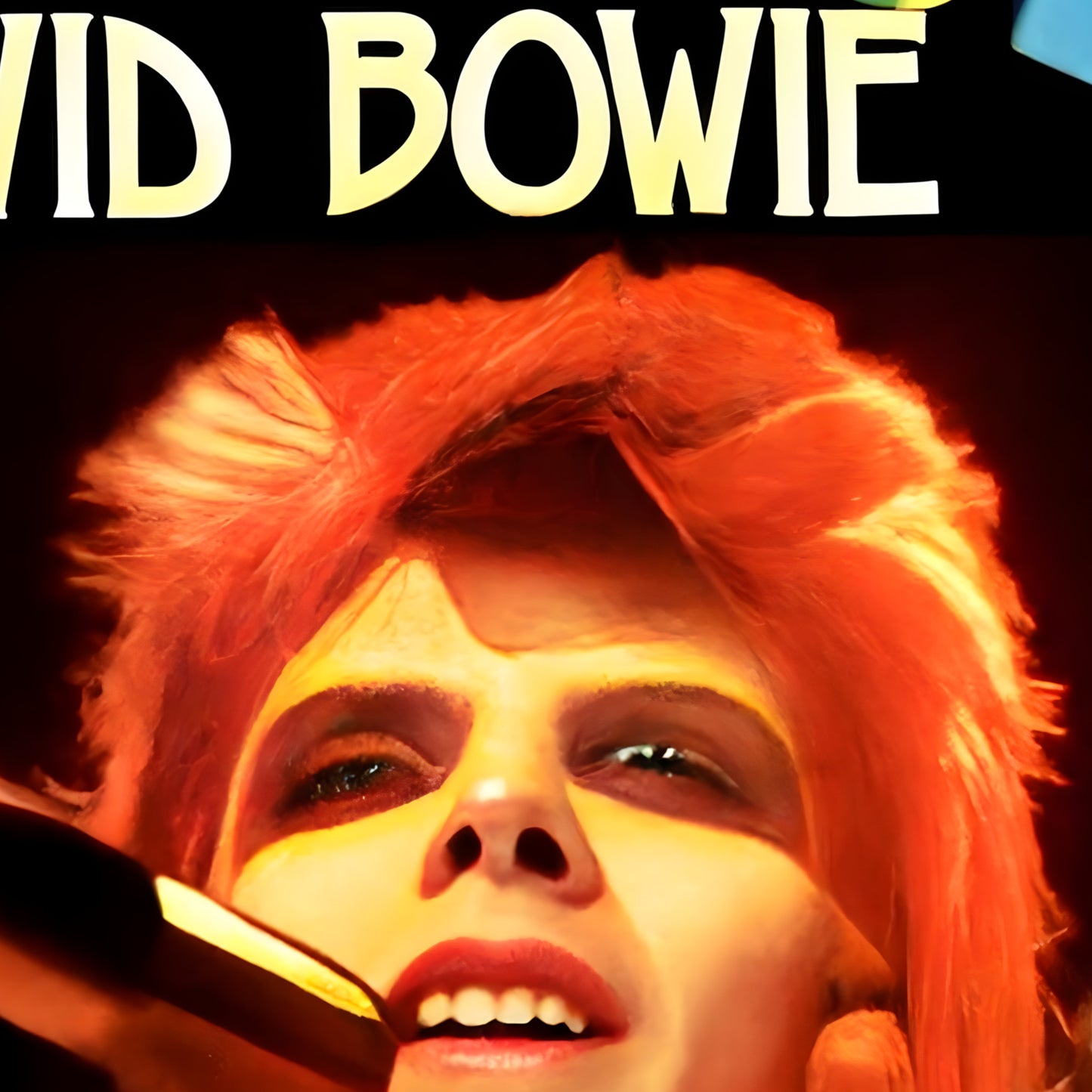 David Bowie Boymusic Live Ziggy Stardust Era Vintage Concert Poster