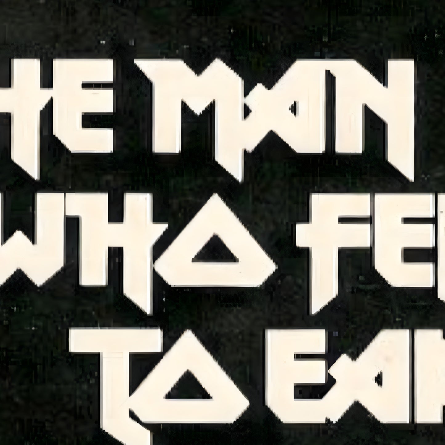 David Bowie The Man Who Fell To Earth 1976 Sci-Fi Movie Vintage Poster