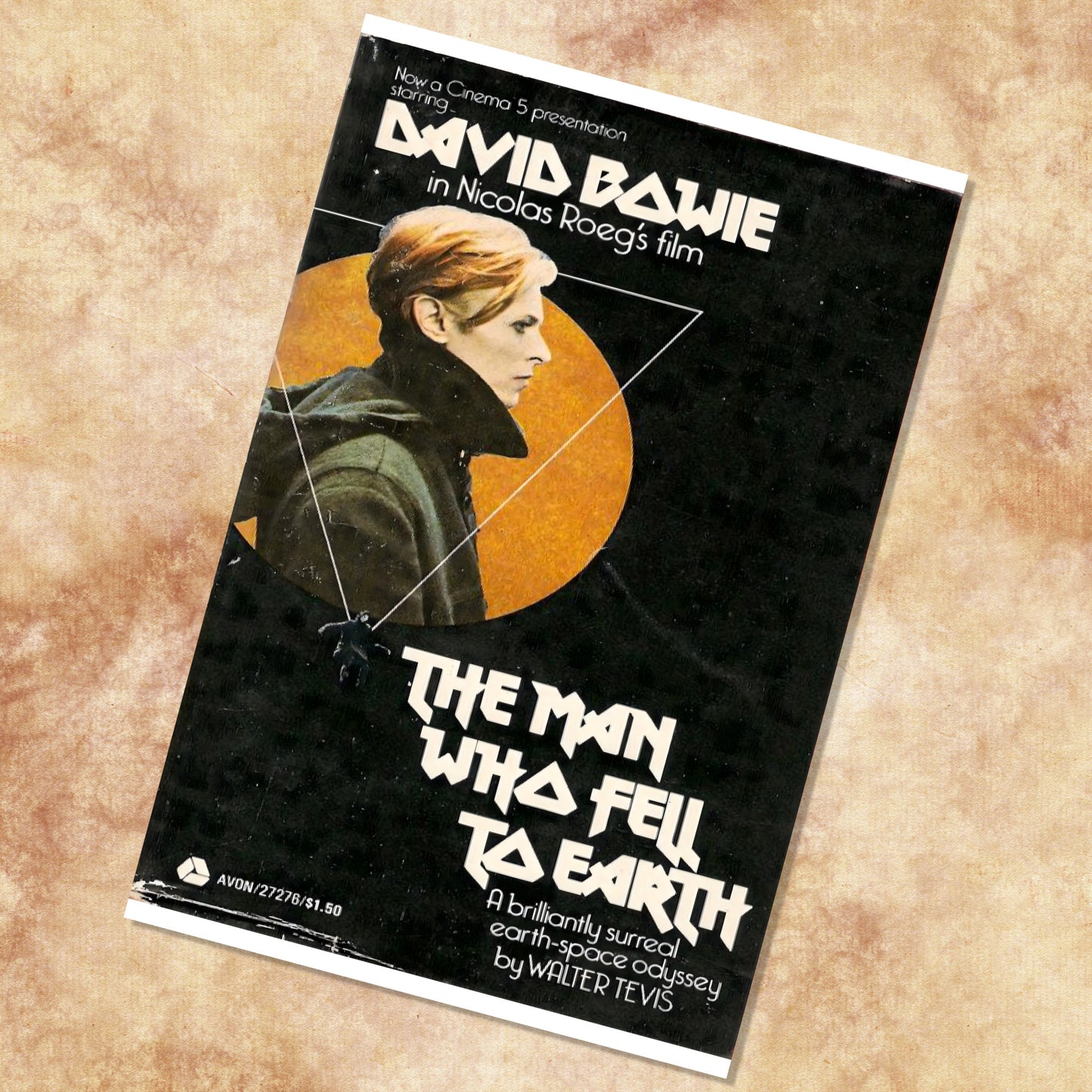 David Bowie The Man Who Fell To Earth 1976 Sci-Fi Movie Vintage Poster