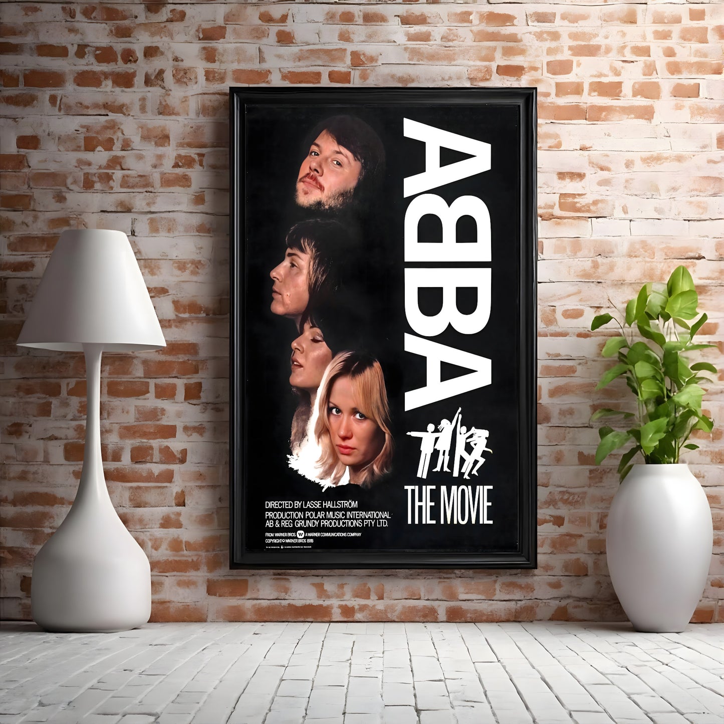 ABBA The Movie 1977 Vintage Australian Tour Cinema Poster