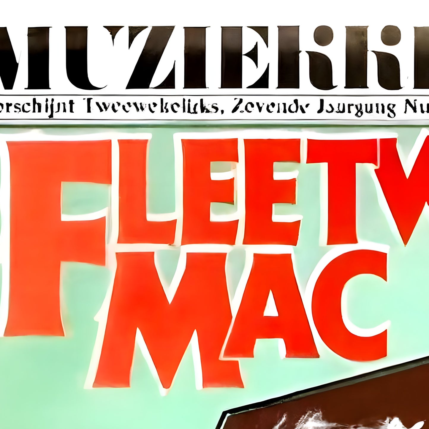Stevie Nicks Fleetwood Mac 1977 Vintage Magazine Cover Poster