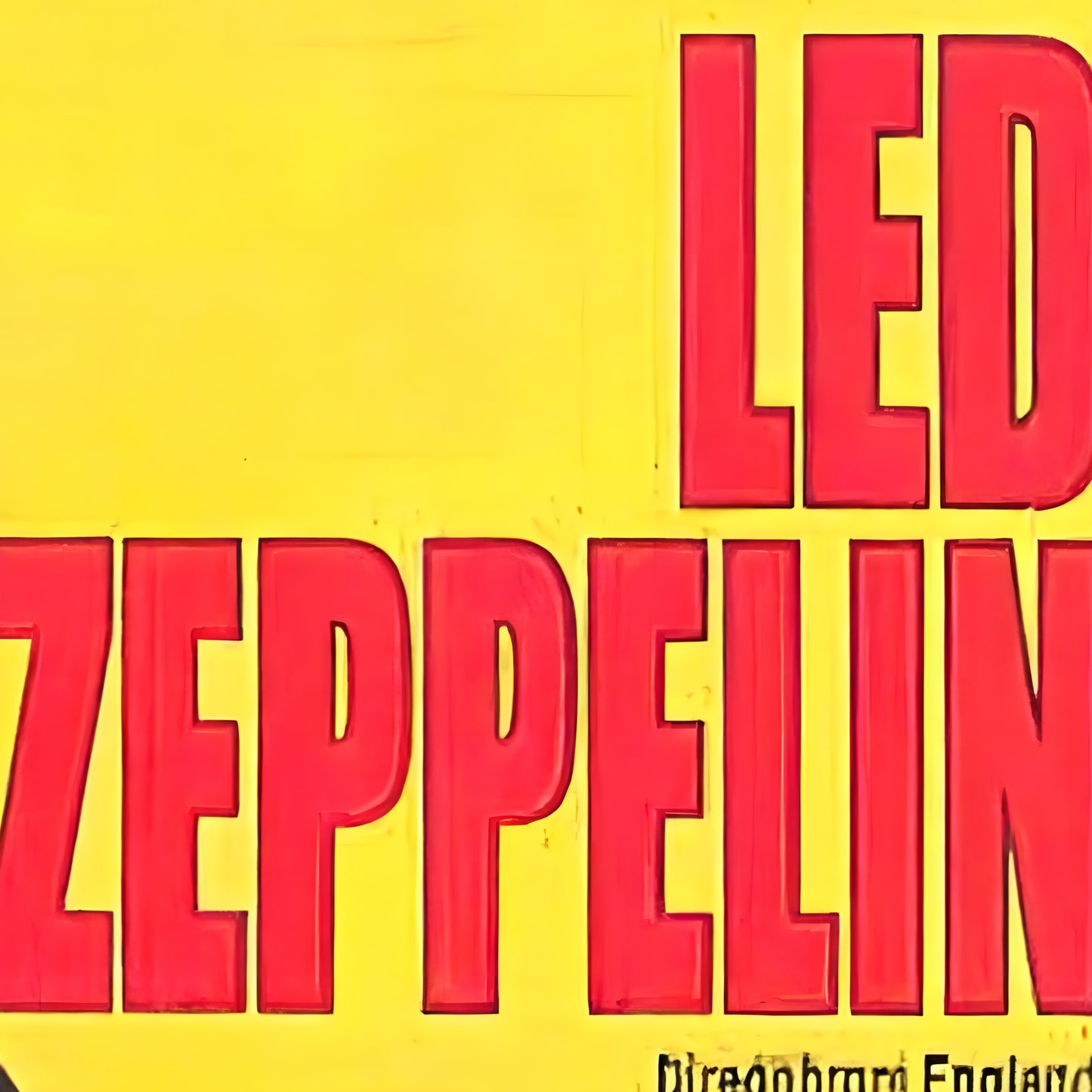 Led Zeppelin 1970 Canada Tour Vintage Concert Poster - Hard Rock Art